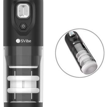 Masturbator âJET IKONâ med varme, vibration og stødmassage
