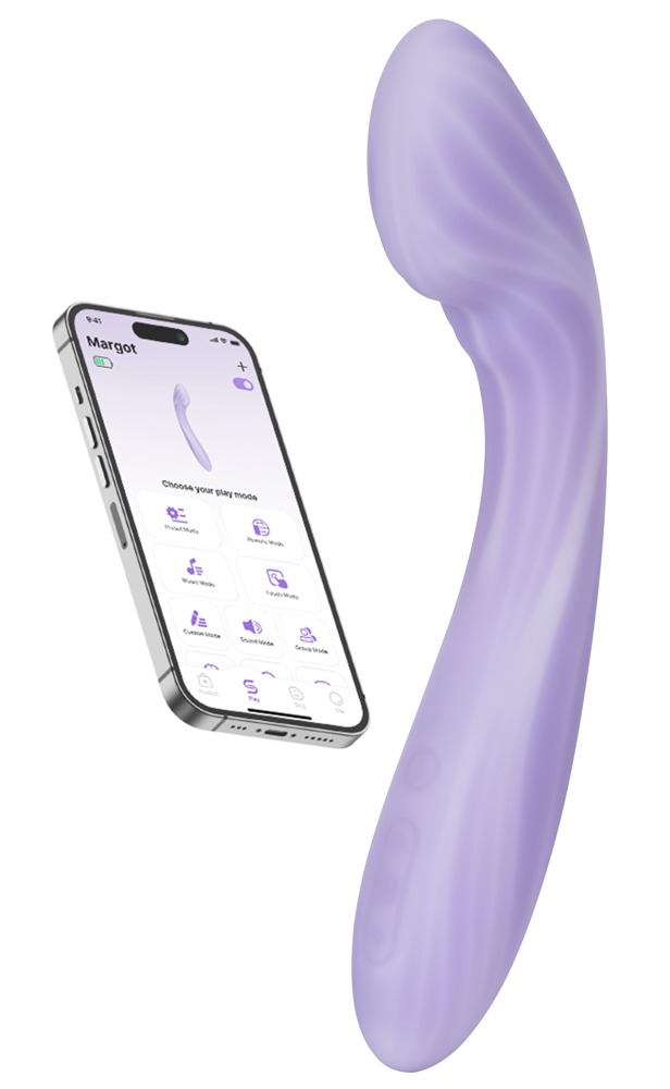 G-punkt-vibrator "Margot" med 2 motorer