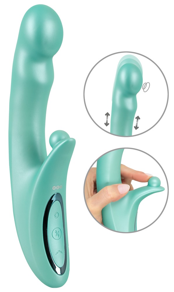 Rabbit Vibrator "be Warming" med pulserende stødfunktion