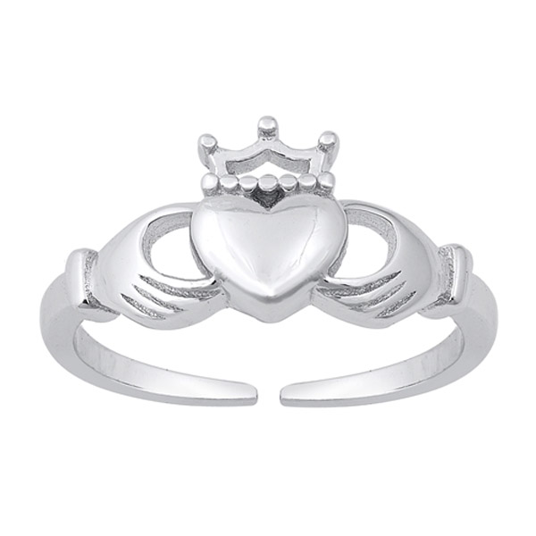 Tåring med Claddagh symbolet