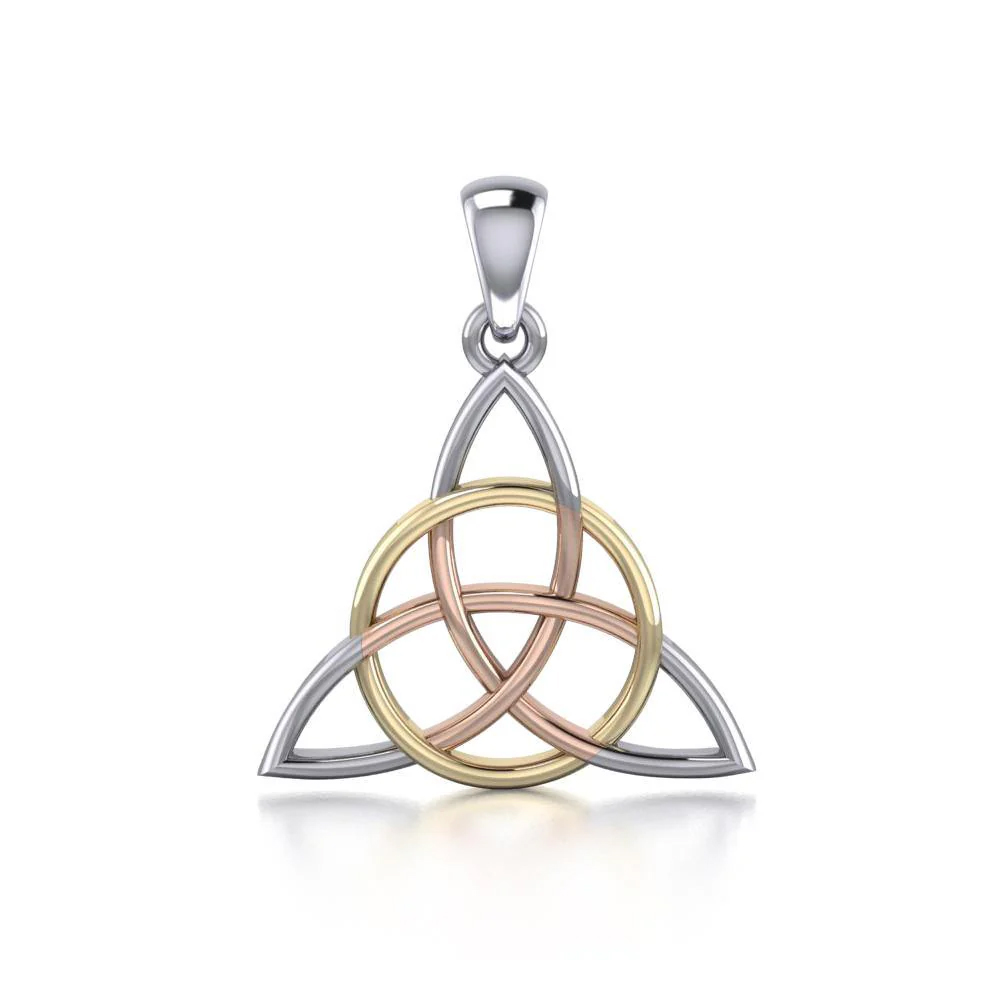 Vedhæng med Triquetra - Treenighedssymbolet - 36mm - u/kæde
