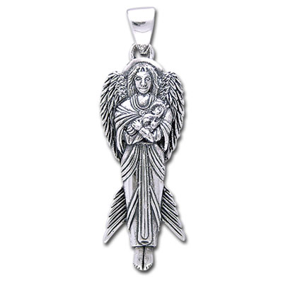 Vedhæng Engel - Angel Of New Hope - 47mm - u/kæde