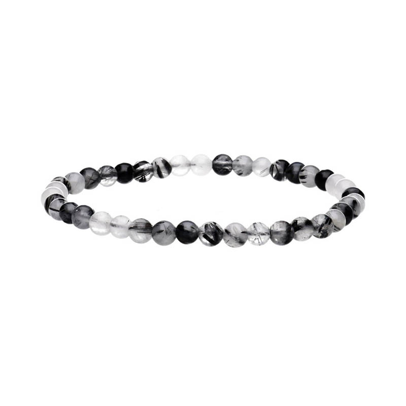 Armbånd Turmalin Kvarts - 4mm