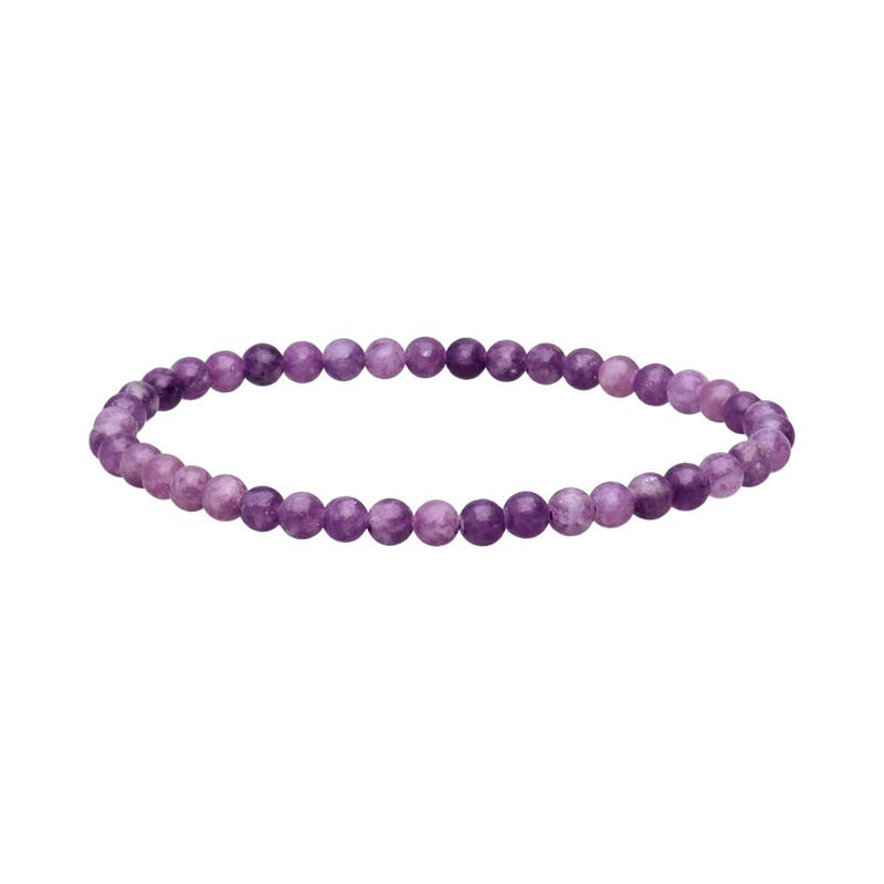 Armbånd Lepidolit - 4mm