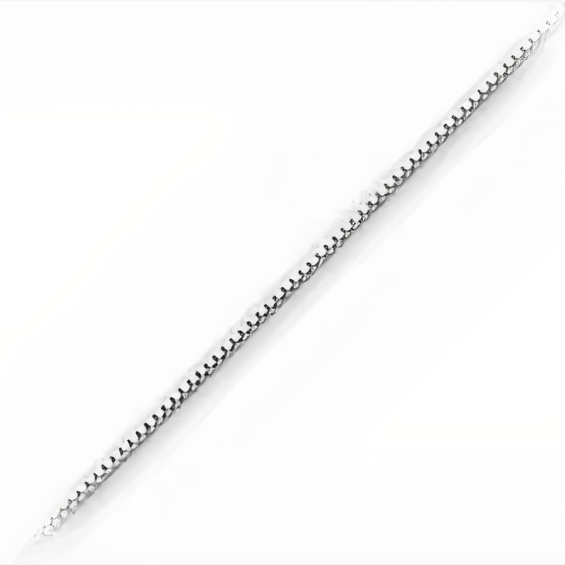 Venezia - Box halskæde - 51cm - tykkelse 0,8mm - Halskæder