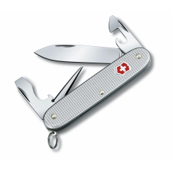 Victorinox Pioneer Pocket Tool, Ribbed Alox, Silver, - Multitool