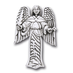 Vedhæng Ærkeenglen Uriel - 34mm - u/kæde
