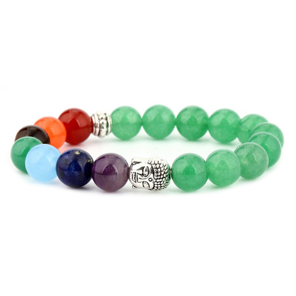 Chakra Buddha armbånd - Lykkearmbånd